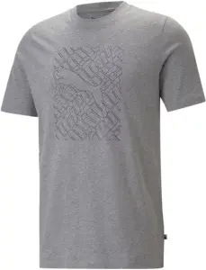Футболка Puma GRAPHICS CAT сіра 674474-03