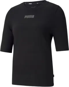 Футболка жіноча Puma MODERN BASICS SLIM чорна 585929-01