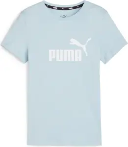 Футболка підліткова Puma ESSENTIALS LOGO бірюзова 587029-23
