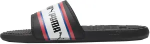 Шльопанці Puma COOL CAT чорно-червоно-сині 385887-01