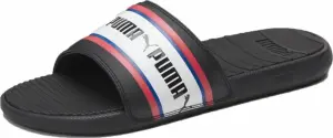 Шльопанці Puma COOL CAT чорно-червоно-сині 385887-01
