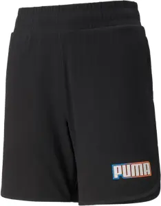 Шорты подростковые Puma ALPHA RETRO черные 847295-01
