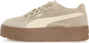 Кроссовки женские Puma KARMEN II IDOL SUEDE бежево-коричневые 397462-15
