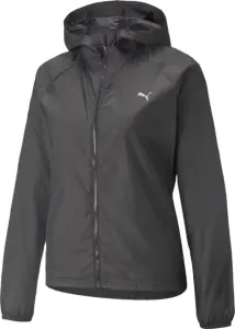 Вітровка для бігу жіноча Puma UV FAVOURITE WOVEN чорна 521683-01