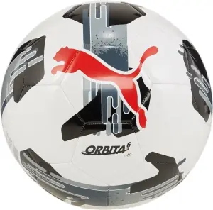 Футбольний м'яч Puma ORBITA 6 MS біло-сіро-червоний Розмір 3 084335-02