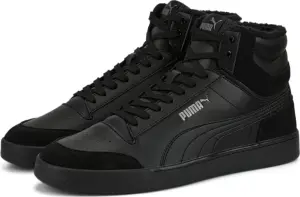 Кроссовки Puma SHUFFLE MID FUR черные 38760901