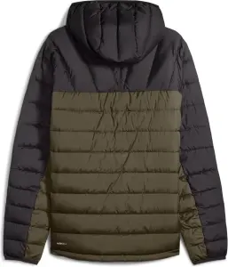 Куртка Puma PACKLITE HOODED DOWN JACKET оливково-чорна 68522170