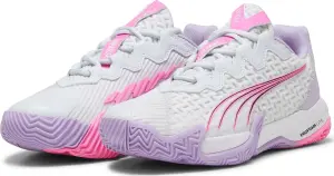 Кросівки тенісні жіночі Puma NOVA ELITE PADEL біло-фіолетово-рожеві 107785-01
