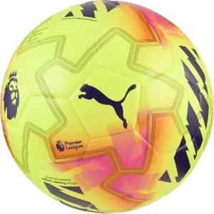 Футбольний м'яч Puma ORBITA MATCH PREMIER LEAGUE LIGHTS FOOTBALL (FIFA® QUALITY) жовто-оранжево-рожевий Розмір 5 084705-01