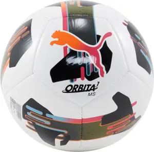 Футбольний м'яч Puma ORBITA 7 MS біло-чорно-оливковий Розмір 5 084475-01