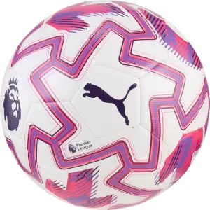 Футбольний м'яч Puma ORBITA CUP PREMIER LEAGUE BRILLIANCE біло-рожево-фіолетовий Розмір 5 084714-01