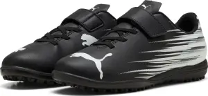 Сороконіжки (шиповки) дитячі Puma ATTACANTO II TT V JR чорно-білі 108499-01