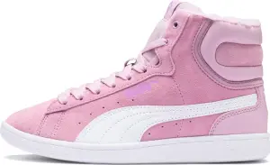 Черевики дитячі Puma VIKKY MID FUR рожево-білі 366854-02