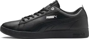 Кеди жіночі Puma SMASH V2 LEATHER чорні 365208-03