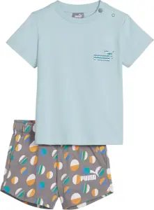 Комплект літній дитячий Puma ESSENTIALS SUMMER CAMP блакитно-сірий 679281-22
