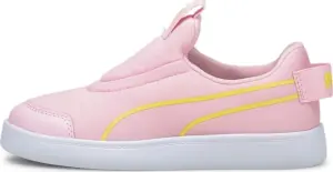 Кросівки дитячі Puma COURTFLEX V2 SLIP-ON світло-рожево-жовті 374858-03