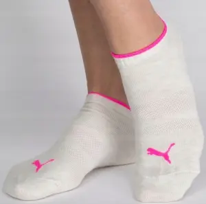 Шкарпетки жіночі Puma COMBO біло-рожеві (2 пари) 935314-02