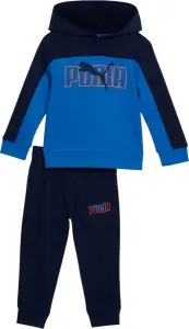 Спортивный костюм детский Puma COLORBLOCK сине-темно-синий 859666-02