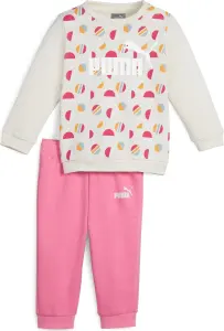 Спортивний костюм дитячий Puma ESSENTIALS SUMMER CAMP молочно-рожевий 679280-87