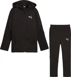 Спортивний костюм підлітковий Puma EVOSTRIPE чорний 681803-01__681804-01
