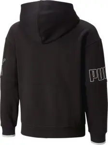 Худі підліткове Puma POWER COLOUR BLOCK чорне 673549-01