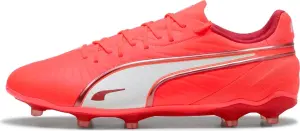 Бутсы Puma KING MATCH FG/AG кораллово-белые 108315-01