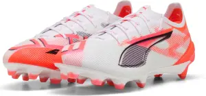 Бутси Puma ULTRA 5 ULTIMATE FG біло-коралові 108159-01