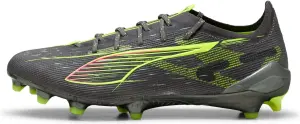 Бутси Puma ULTRA 5 ULTIMATE FG сіро-салатово-рожеві 108159-03