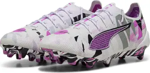 Бутси Puma ULTRA 5 ULTIMATE FOREVER FG біло-фіолетово-чорні 108410-01