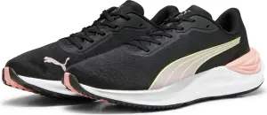 Кросівки бігові жіночі Puma ELECTRIFY NITRO 3 чорно-світло-рожево-салатові 378456-03
