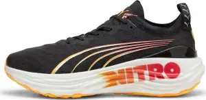 Кросівки бігові жіночі Puma FOREVERRUN NITRO чорно-оранжево-червоні 309704-01