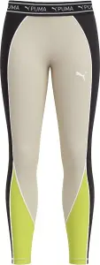 Лосіни жіночі Puma FIT STRONG 7/8 бежево-чорно-салатові 525027-90