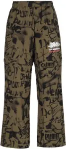 Спортивні штани Puma X LMC ALL-OVER PRINT коричнево-чорні 626567-40