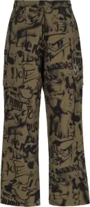 Спортивні штани Puma X LMC ALL-OVER PRINT коричнево-чорні 626567-40