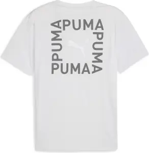 Футболка Puma FIT TRIBLEND GRAPHIC біла 524939-42