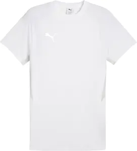 Футболка Puma TEAMEVOSTRIPE біло-сіра 659953-04