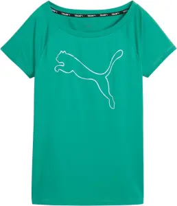 Футболка жіноча Puma TRAIN FAVORITE зелена 522420-86