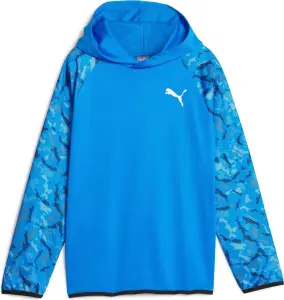 Худі підліткове Puma ACTIVE SPORTS синьо-чорно-біле 676295-46