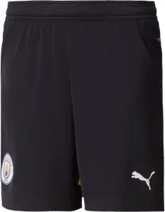 Шорти підліткові Puma MANCHESTER CITY 24/25 REPLICA (Манчестер Сіті) виїзні чорно-жовті 775115-06