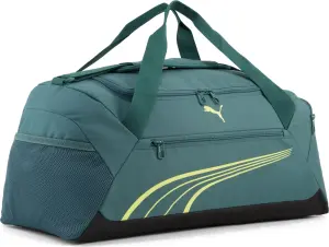 Сумка спортивна Puma FUNDAMENTAL SMALL SPORT 34L темно-зелено-жовта 091187-21