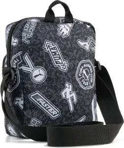 Сумка через плече Puma ACADEMY PORTABLE 1,5L темно-сіро-біла 091489-25