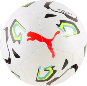 Футбольний м'яч Puma STELLAR PLAY біло-лимонно-бірюзовий Розмір 5 085071-01