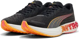 Кросівки бігові Puma DEVIATE NITRO 2 чорно-оранжево-червоні 309697-01
