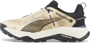 Кроссовки для хайкинга женские Puma EXPLORE NITRO GORE-TEX бежево-черно-фиолетовые 378024-02