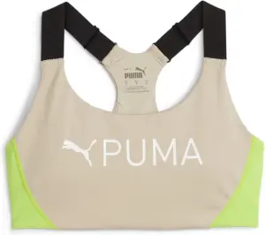 Топ жіночий Puma 4KEEPS EVERSCULPT бежево-салатово-чорний 524785-90