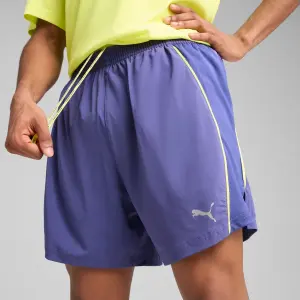 Шорти для бігу Puma RUN VELOCITY 5" фіолетово-лимонні 526610-46
