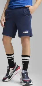 Шорти підліткові Puma ESSENTIALS+ TWO-TONE темно-синьо-сині 586989-14