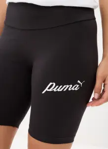 Шорти-тайтси жіночі Puma ESSENTIALS+ 7" SCRIPT чорні 679678-01