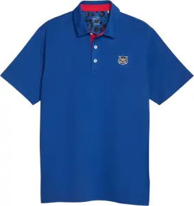 Поло Puma HOOPS X GOLF COURT синьо-червоне 622897-01
