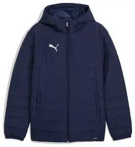 Куртка Puma TEAMADDITIONS HOODED PADDED темно-синя 659795-06